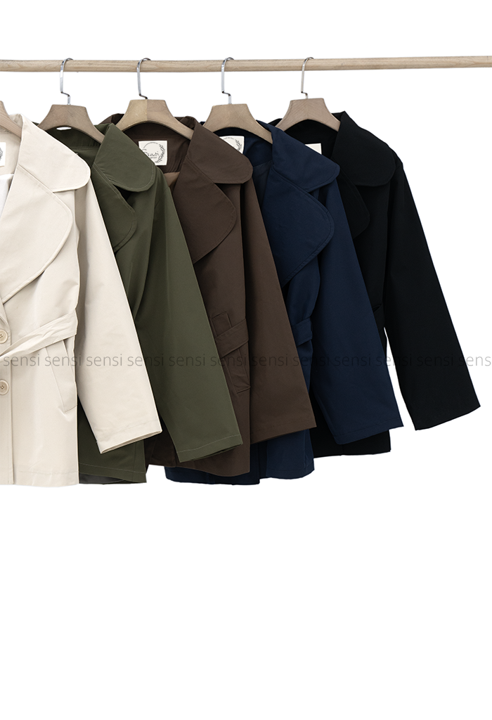 بارانی زنانه عروسکی آستر دار @کد1006711